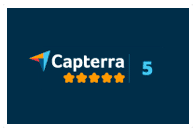 Timely capterra customer review badge