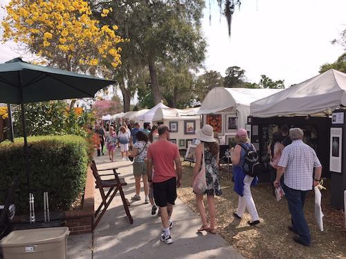 City of Winter Park sidewalk art festival