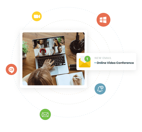 virtual event video platforms connected with timely event booking system