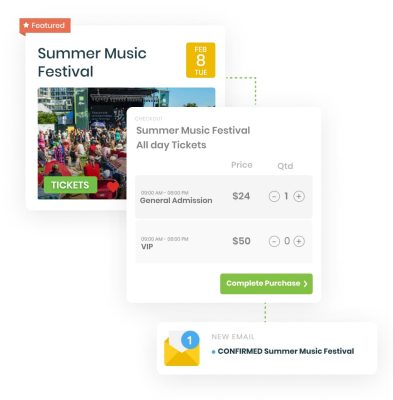 Promote and Sell Tickets for Events Happening at your Spaces with our Integrated Calendar