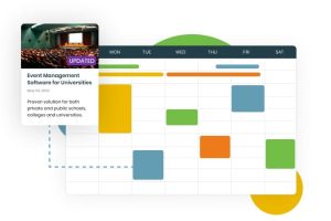Timely vista de la semana del calendario de eventos