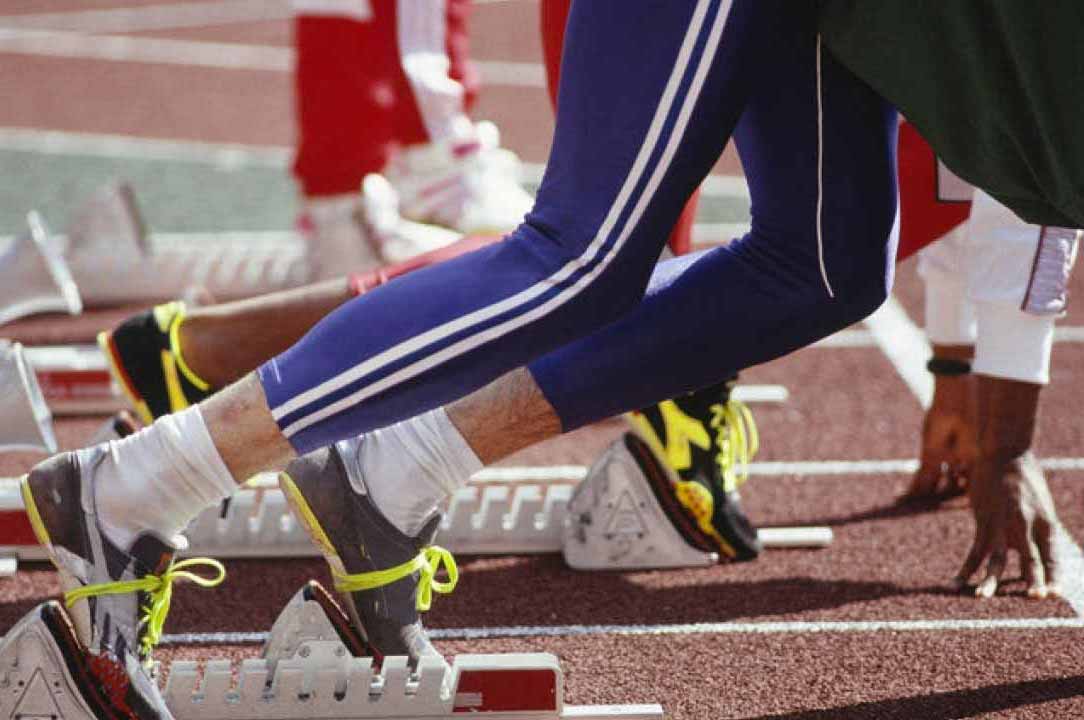 track and field event promoted with Timely events software