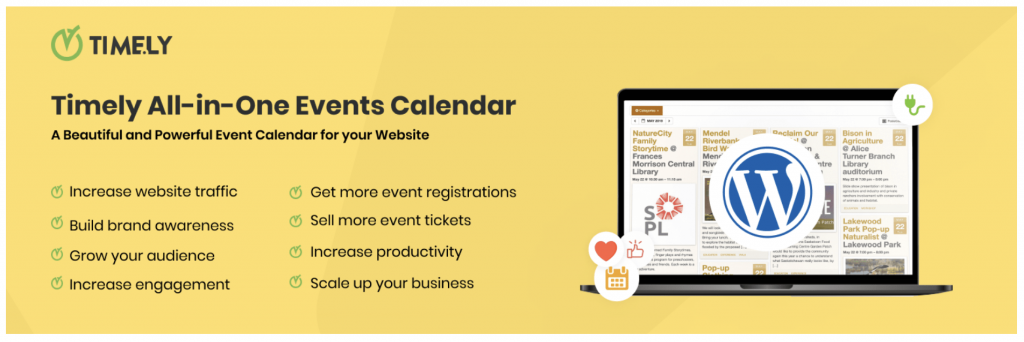timely all-in one events calendar wordpress plugin