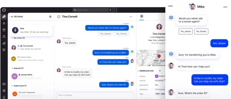 Captura de tela da ferramenta Chatbot ilustrando como usar IA para treinamento e desenvolvimento.