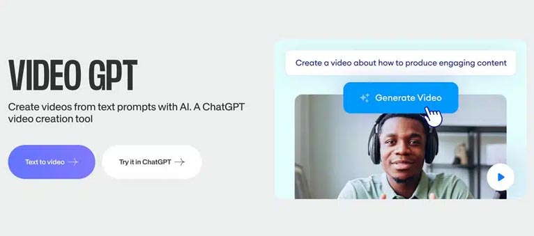 Ferramenta de prompts e teasers de vídeo AI.