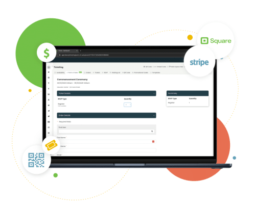Simplifique a emissão de bilhetes com Timely Sistema POS para Eventos