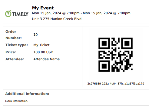 Larger QR Codes on tickets featured in Timely's Product Update July 2025