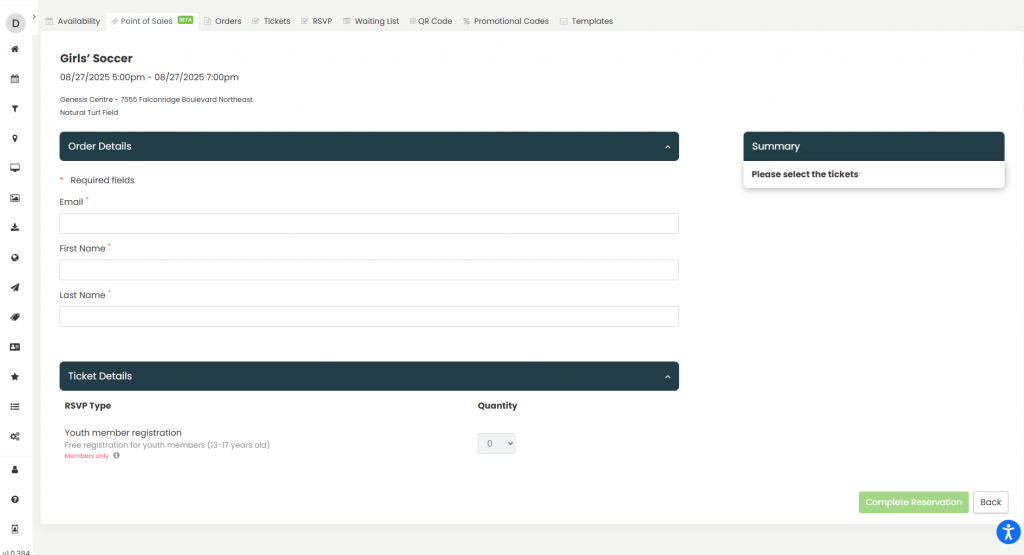 Ticketing: Point Of Sale Now Supports Member Benefits