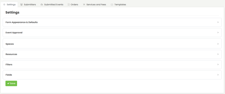 Eventi della comunità: nuovo layout delle impostazioni&nbsp;