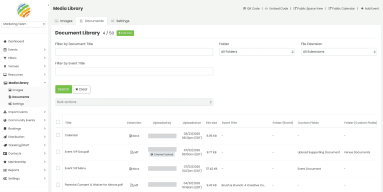 Document Library