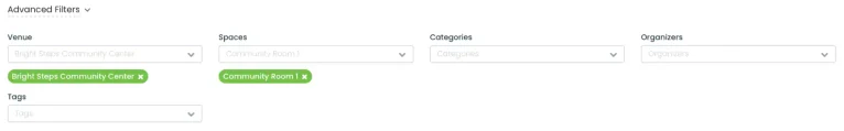 Ticketing Filters: Find Orders and Attendees by Venue, Space, and Category